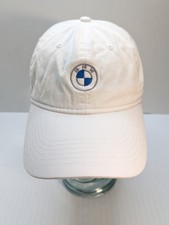 Bmw White Hat Adjustable Strapback Baseball Cap Embroidered Logo Port Company Bmw White Hat Adjustable Strapback Baseball Cap Embroidered Logo Port Company