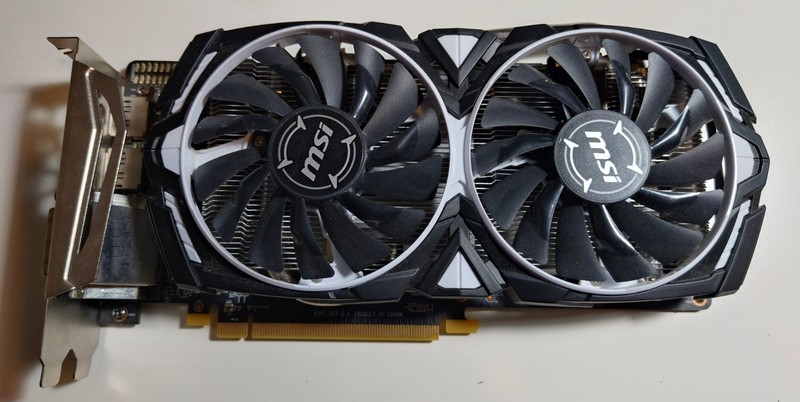 MSI AMD Radeon RX 470 8GB GDDR5 Graphics Card (RX470ARMOR8GOC)
