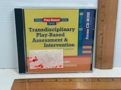 #ad Transdisciplinary Play Based Risk Assessment Intervention 2nd Ed CD Toni Linder $118.99