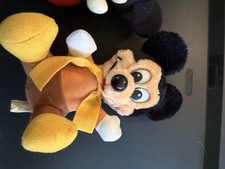 Lot Of Two Vintage Mickey Mouse Stuffed Animals