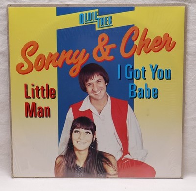 Sonny & Cher   I Got You Babe / Little Man - 45 RPM Single 7'' Oldie Thek