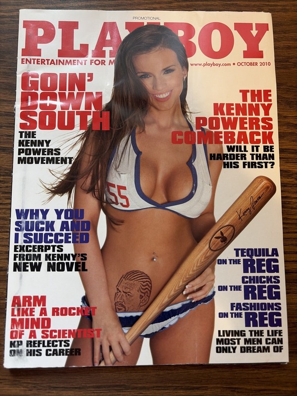 Playboy Magazine October 2010 W/Centerfold 