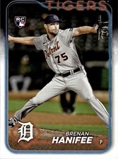 2024 Topps Series 2 - Brenan Hanifee #369 (RC) Tigers