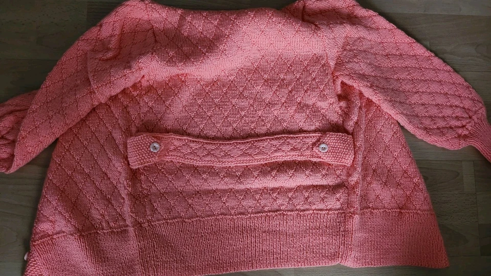 Strickjacke Handarbeit Handgestrickt 36 Einzelstück  - Bild 4 von 4