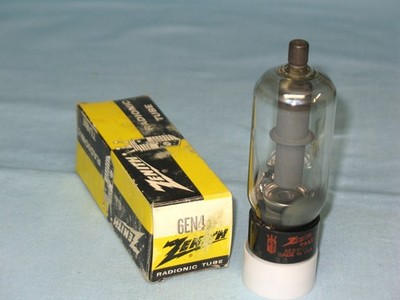 VACUUM TUBE ~ 6EN4 ~ ZENITH ~ NOS ~ 6EN4