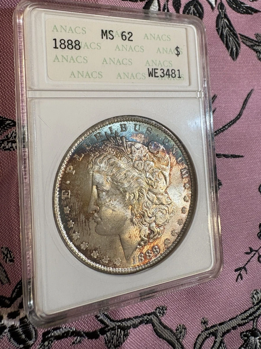 MS 62 Graded Morgan US Dollars for sale | eBay