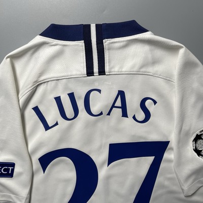 TOTTENHAM NIKE 2018/2019 SOCCER HOME JERSEY #27 LUCAS MOURA SIZE