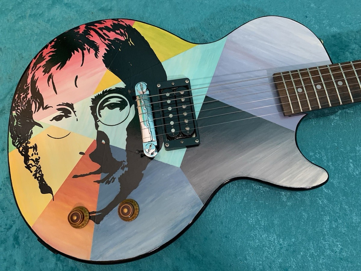 John Lennon Epiphone by Gibson les paul junior guitar Custom