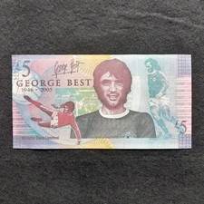 Northern Ireland 2006 5 Pounds UK George Best P 339 Banknote Reproduction