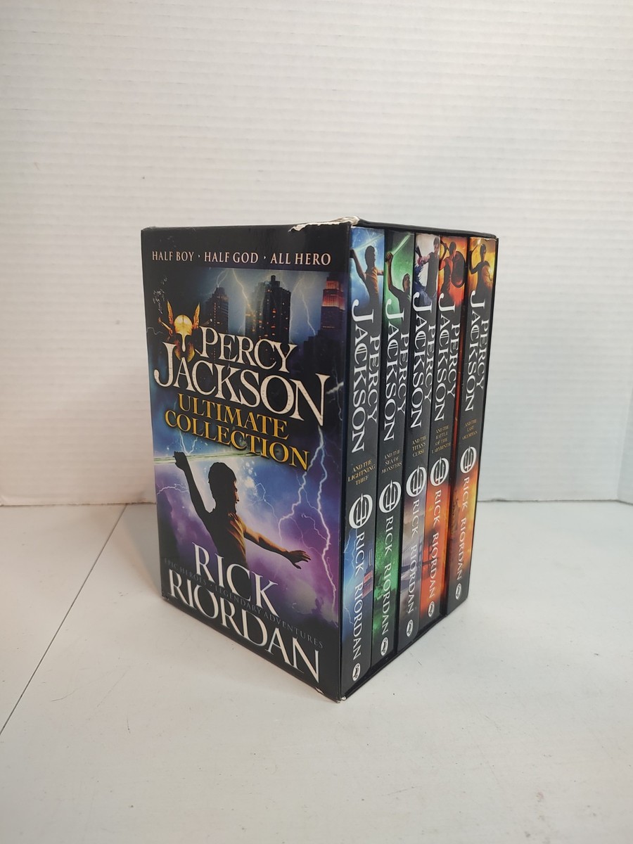 Percy Jackson Ultimate Collection 全巻セット Percy Jackson Ultimate Collection Boxed Book Set Lot, Rick Riordan