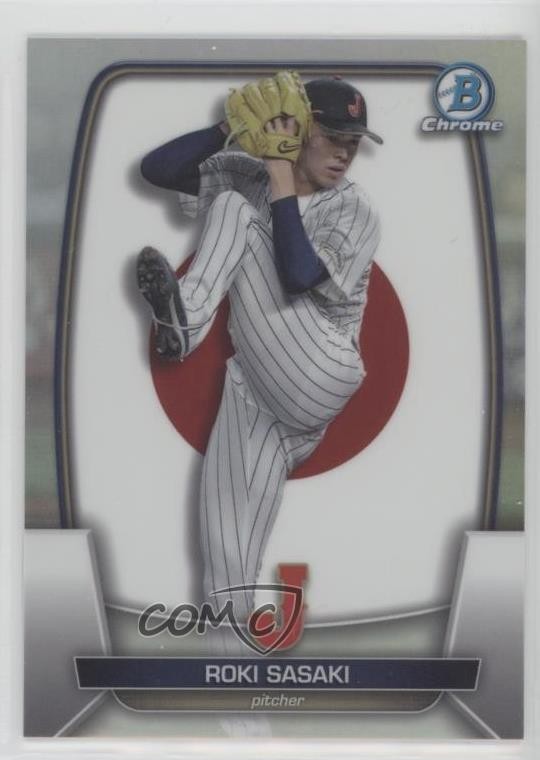 2023 Bowman Chrome WBC Flag Variations Refractor /499 Roki Sasaki #WBC-49 1s4s
