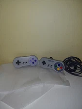 Super Nintendo broken controller w/ Super Pad (3rd party) controller rainbow...