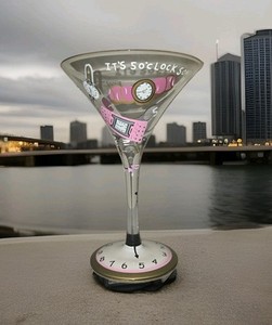 Lolita Martini Glass - It's 5 O'clock Someplace