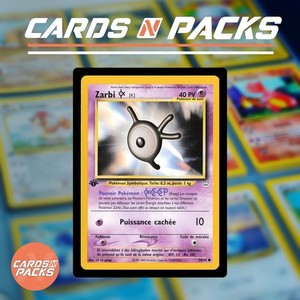 Carte Pokemon Zarbi K 58/64 Neo Revelation Edition 1 NM-Mint