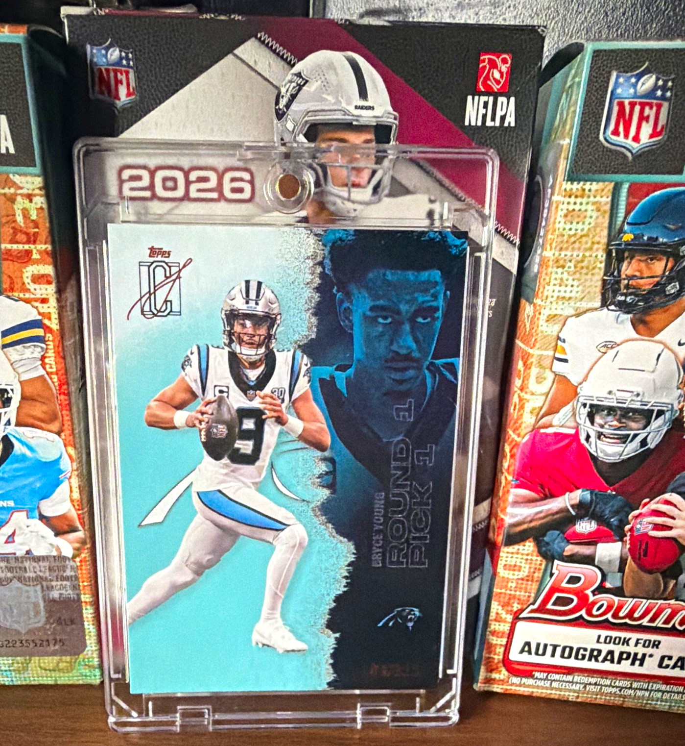 Topps 2025 Bryce Young Rookie Parallel /225 #9 Panthers NFL
