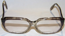VINTAGE B L BAUSCH  LOMB Z87 SAFETY GLASSES W/BOTTOM MAGNIFIER 54  14 5 3/4