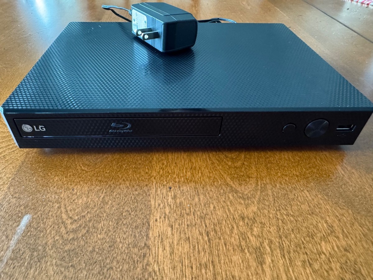 LG BP350 Blu-Ray Disc DVD Player Wi-Fi Streaming HDMI Full HD