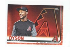 2019 Topps Mini On Demand Jarrod Dyson #351 RED 1/5 Diamondbacks
