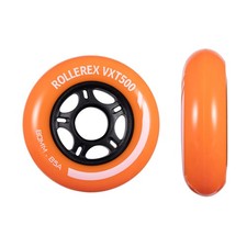 VXT500 Inline Skate Wheels   2-Pack Durable Replacement Roller Blade Wheels f...