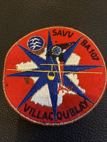 PATCH SAVV BA 107 VILLACOUBLAY VERS 1969-1970 ARMÉE DE L’AIR