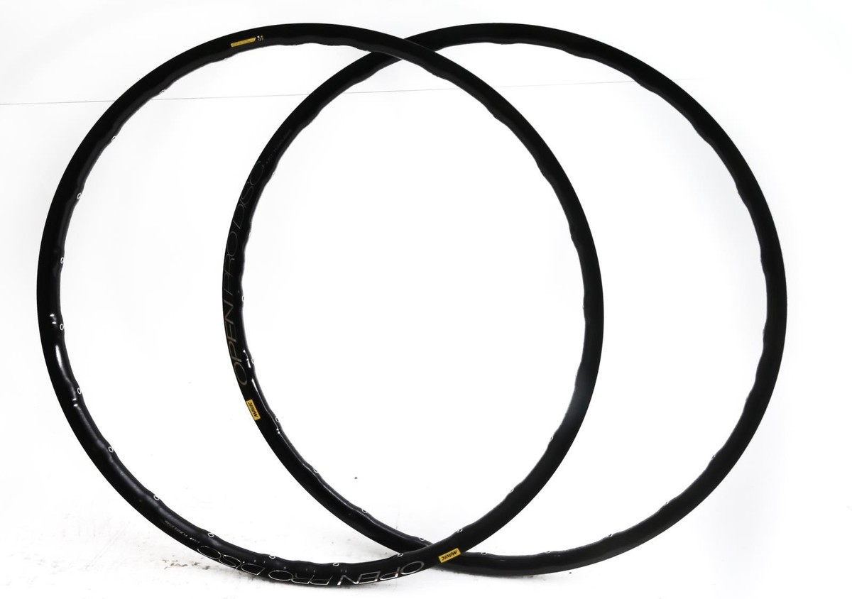 2 QTY Mavic Open Pro Disc 700c 24 Hole 24H Road / Cyclocross