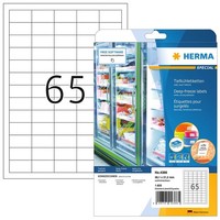 Herma Special TiefküHletiketten 4388 Weiß 38,1 X 21,2 Mm, 25 Blatt