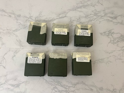 #ad #ad Harris PRC 152 Radio Li Ion Rechargeable 4.5Ah Battery for Parts Lot Of 6 $57.00