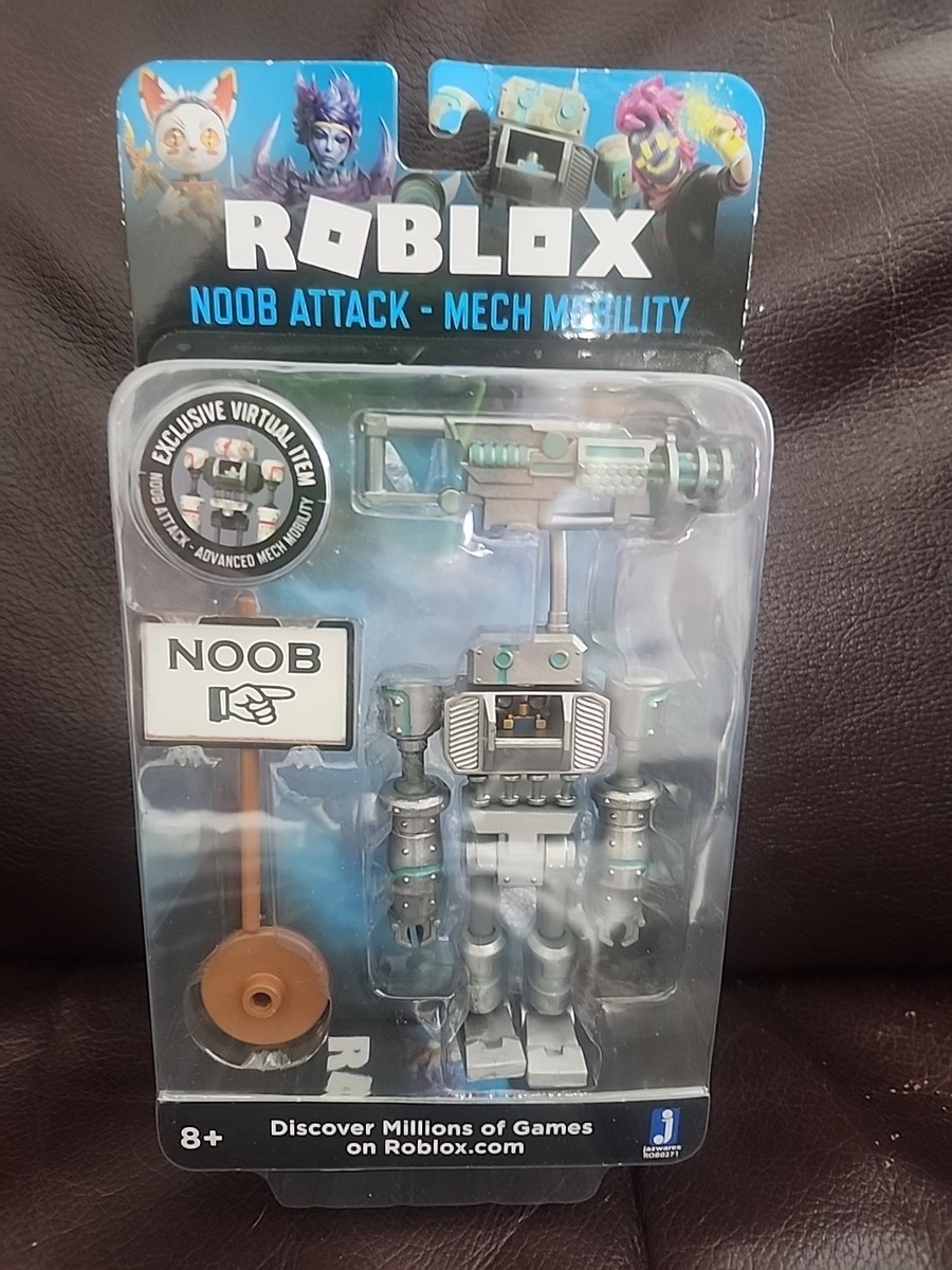 ROBLOX Noob Attack Mech Mobility Figure (4