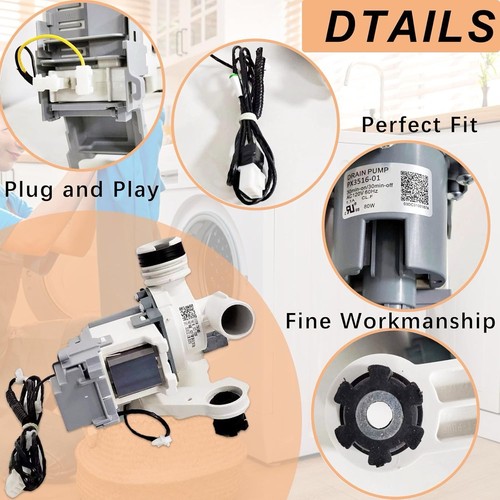 DC97-19289F PX3516-01 Waschmaschine Ablaufpumpe Baugruppe für Samsung Waschmaschine - Bild 3 von 7