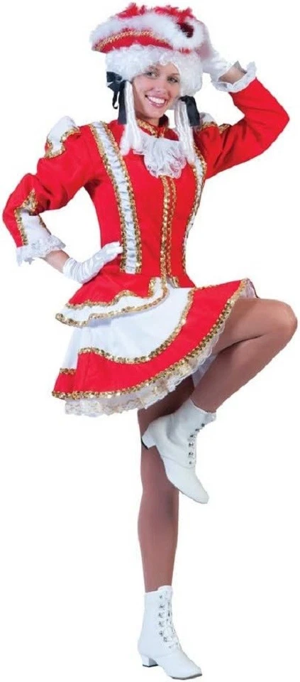 ESPA Tanzmariechen Funkenmarie Funkenkostüm rot Tanzmarie Garde