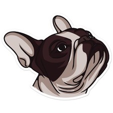 Boston Terrier - Vinyl Decal Sticker - Car Window Laptop - ebn8108