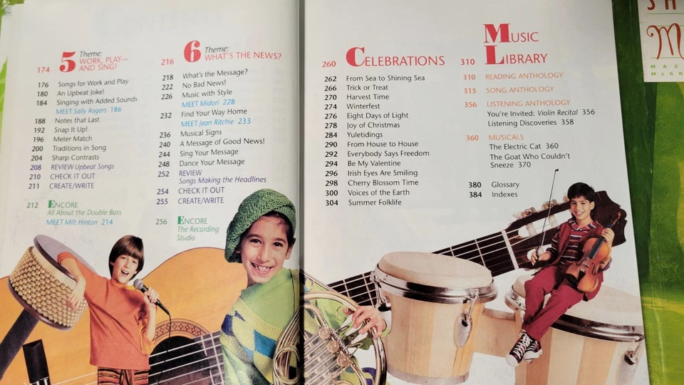 Share The Music-Grade 3 Curriculum /Hardcover *Pre-owned* MacMillan/McGraw-Hill - Image 4 of 4