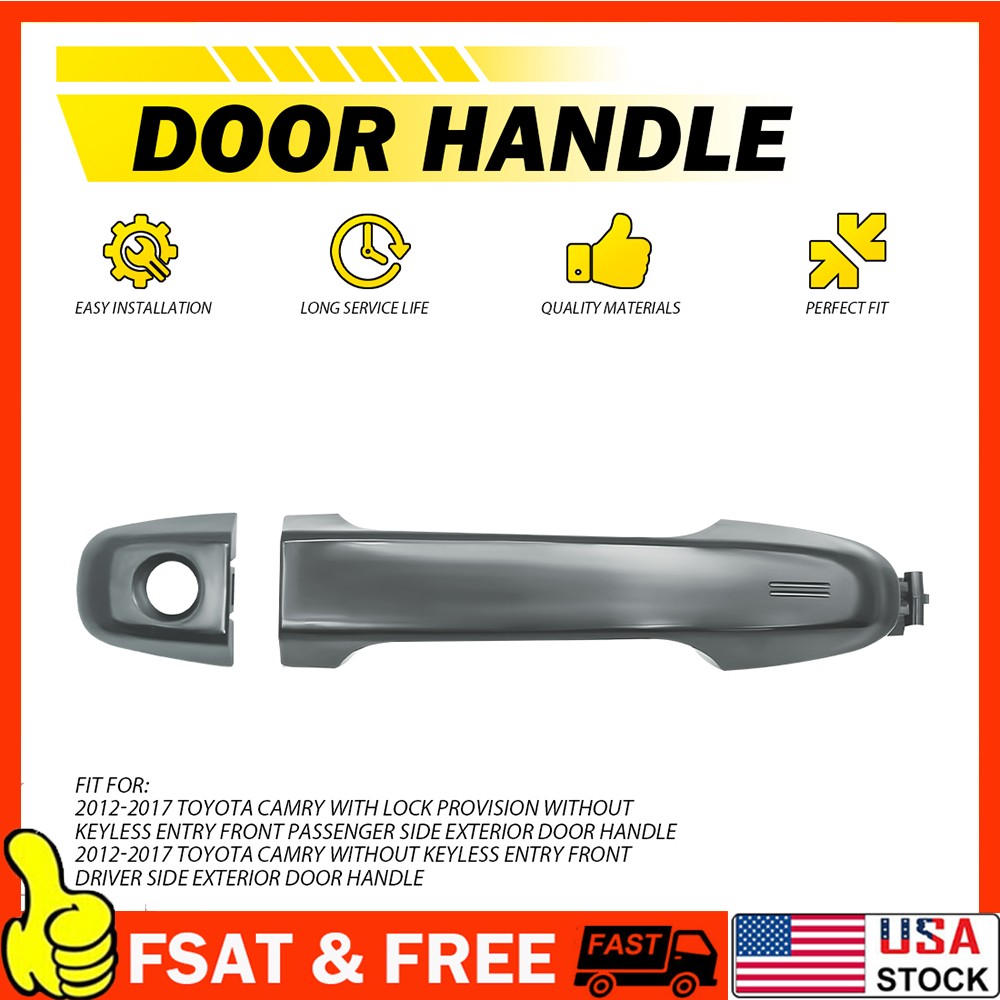 2012-2017 Toyota Camry Magnetic Gray Metallic Front Left Door