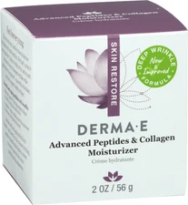 Derma-e Advanced Peptides & Flora-Collagen Moisturizer Jar-2 oz