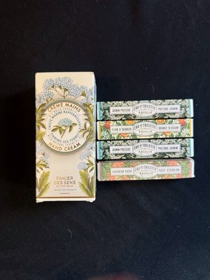 Panier des Sens Hand Cream + Eau de Toilette Set of 5, NEW