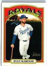 2021 Topps Heritage - Ryan McBroom #201 Kansas City Royals