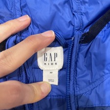 Gap Blue Lightweight Jumper Jacket Size XS 4-5yrs