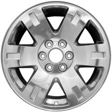 Metallic Polished 6 Spoke 20 X 8.5 New Wheel