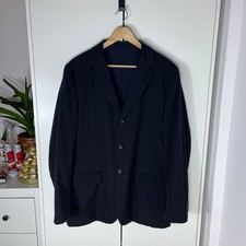 Vintage Jil Sander Wool Black Classic Blazer Jacket Men's Size R50