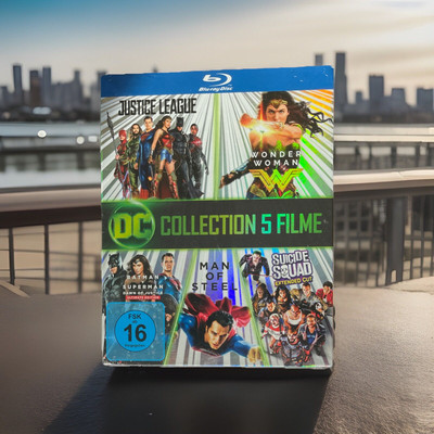 DC 5-Film-Collection - (u.a. Justice League) # 7-BLU-RAY-BOX-NEU