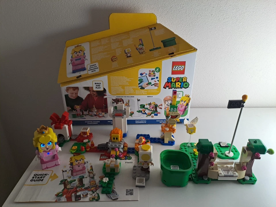 SET LEGO SUPER MARIO - AVVENTURE DI PEACH STARTER PACK - SET LEGO 71403 - Bild 3 von 4