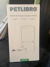 PETLIBRO AUTOMATIC CAT FEEDER WITH CAMERA 1080P HD Video 5G PET Feeder - White