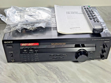 Sony STR-DE135, FM Stereo FM-AM Receiver Amplifier, with manual + remote