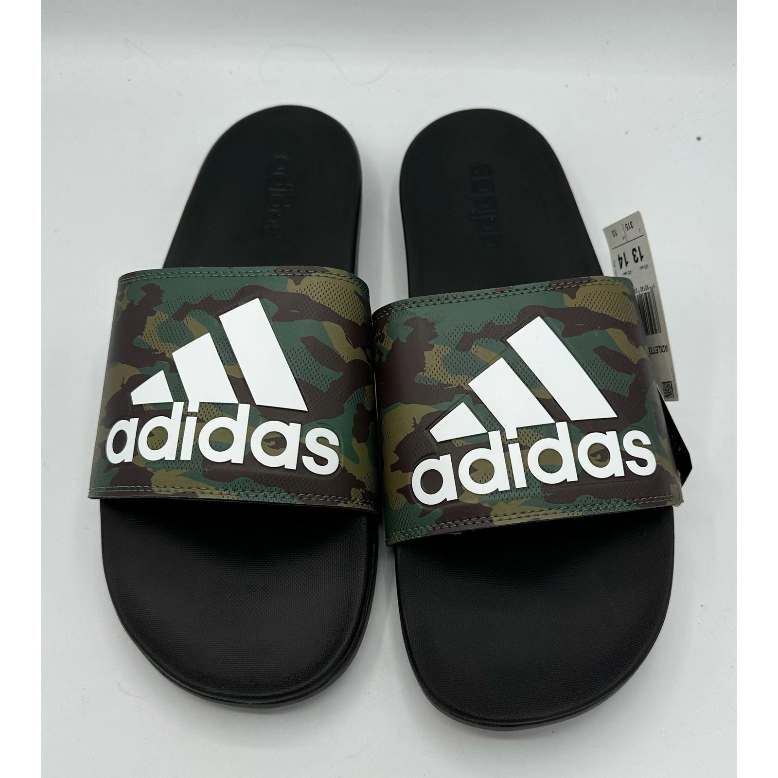 Adidas Adilette Comfort sandalo mimetico slide taglia uomo 13 donna 14 nuovo