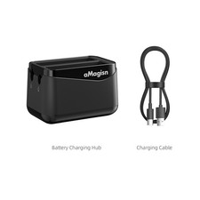 Camera Battery Fast Charging Dock Charging Hub Storage Box for Insta360 X4 Air
