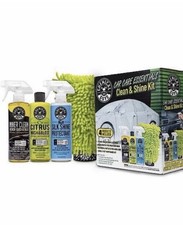 Chemical Guys Car Care Essentials Clean Shine Kit 4-pc New