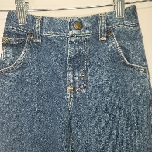 Wranglers Kids Boys Size 7 Reg LOT of 2 (2 Pairs) 100% Cotton Jeans 2 Styles - Picture 2 of 24