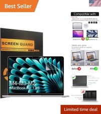 High-Definition 3-Pack Matte Screen Protectors for 2026 MacBook Air 13.6 Inch