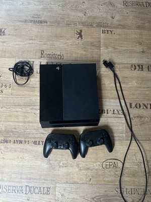 Sony PlayStation 4 PS4 500GB mit 2 Controllern - Schwarz