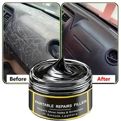 Car Leather & Plastic Scratch Repair Paste Tire Seat Steering Wheel Polish!